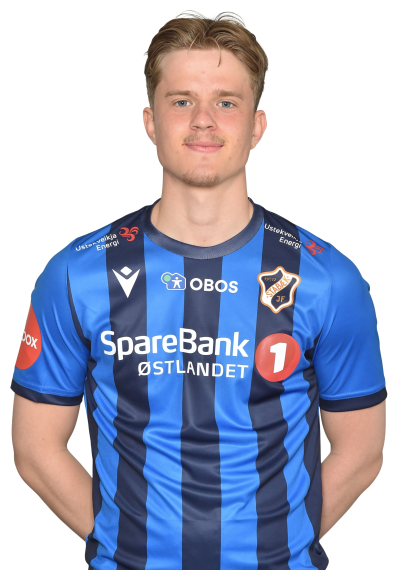 Peder Vogt i Stabæks nye hjemmedrakt.